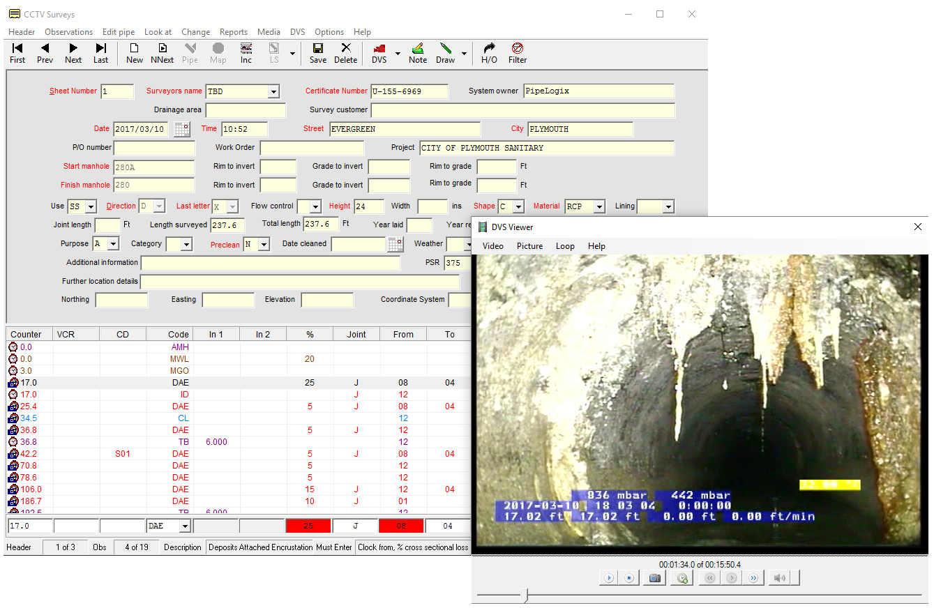 PipeLogix Screen